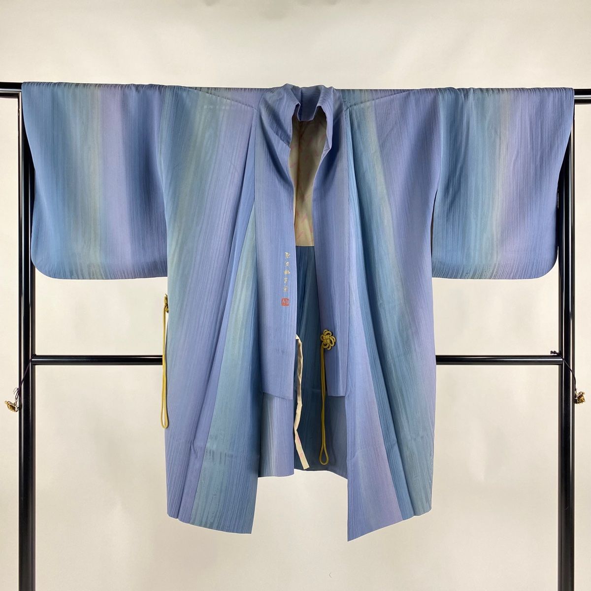 510ag40◎七五三 七歳 女児 着物&袋帯 セミアンティーク 金彩 白◎ 510ag40◎七五三 七歳 女児 着物&袋帯 セミアンティーク 金彩 白