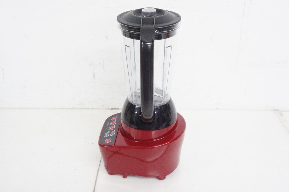 公式 【】TWINBIRDツインバード パワフルミキサー レッド KC-4859R