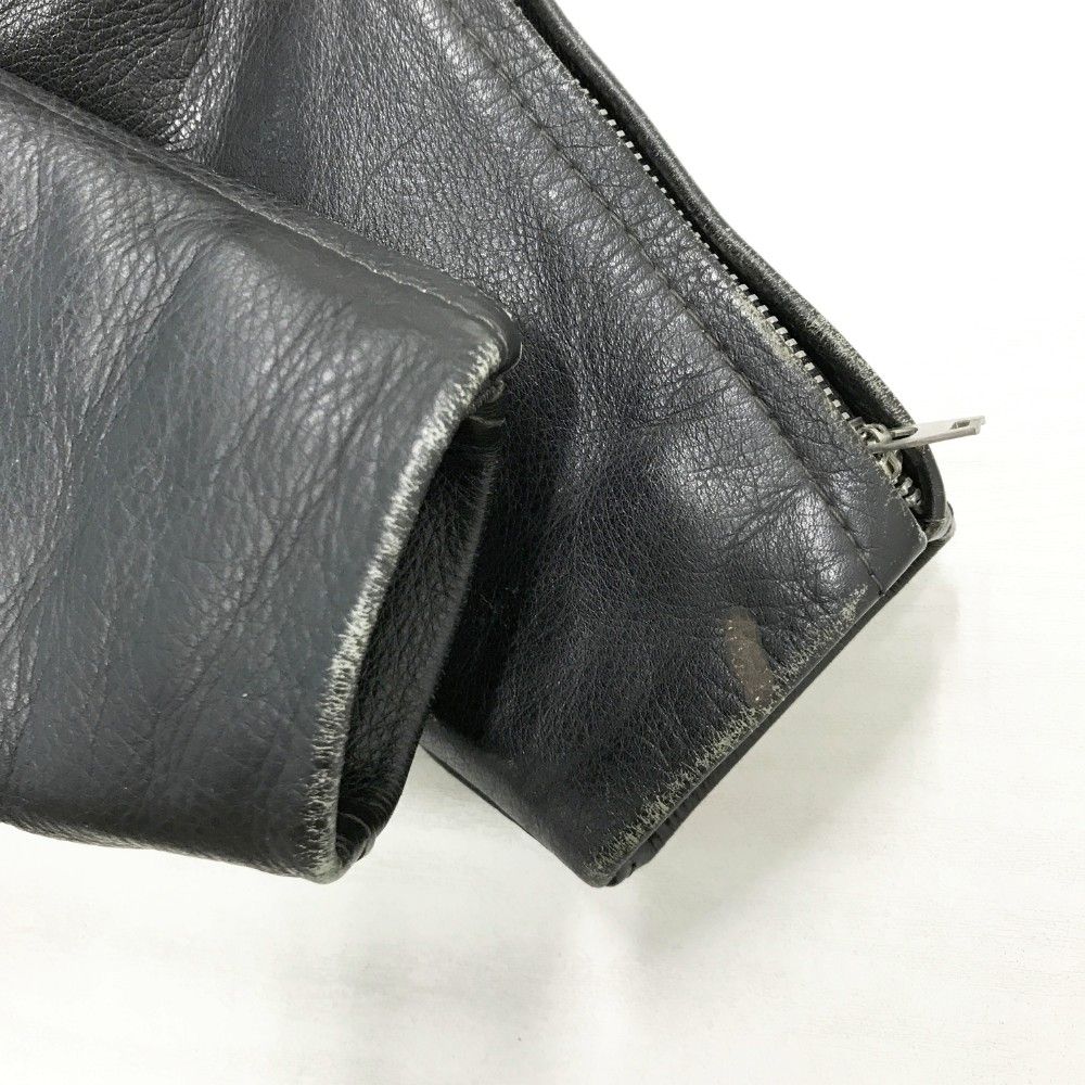 PAIR 購入 SLOPE ペアスロープ レザージャケット ブラック系 M