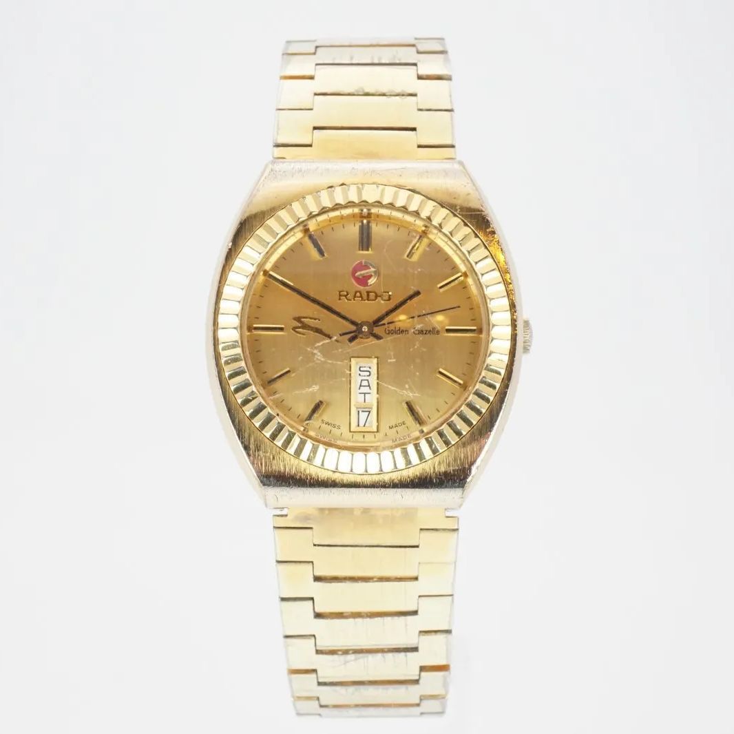 稼動品　RADO　Golden Gazelle 1970年代　ヴィンテージ 稼動品 RADO Golden Gazelle 1970年代 ヴィンテージ メンズ
