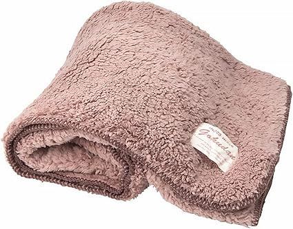 【在庫処分】アルファックス ひざ掛け 毛布 極暖 ブランケット ブラウン 155×80cm