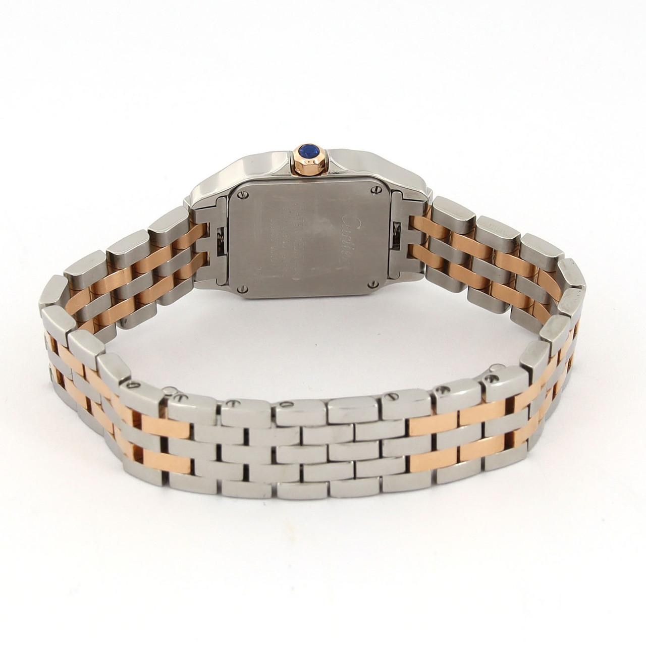 カルティエ サントスドゥモワゼルSM PGコンビ W25074Y9 SSxPG クォーツ  