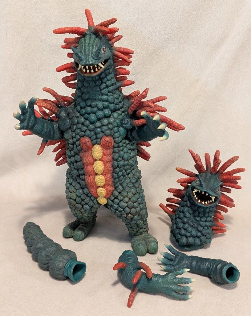 エクスプラス 大怪獣シリーズ ベロクロン 改造 - メルカリ