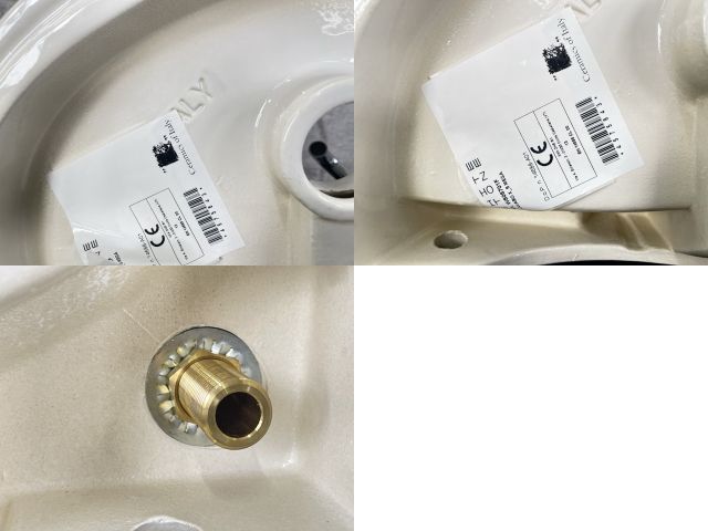 立水栓付き手洗いボウル