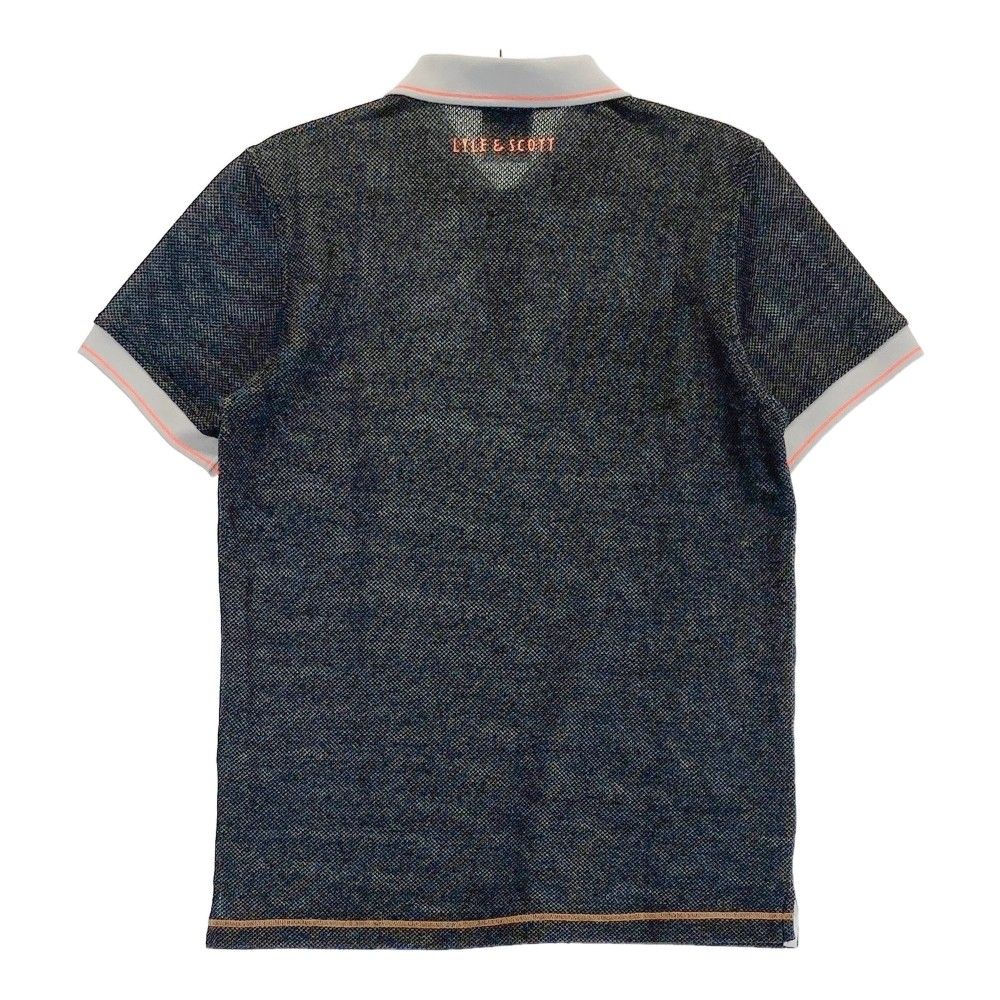 ☆美品☆LYLE & SCOTT ライルアンドスコット　半袖ポロ　ブラック L LYLE&SCOTT ポロシャツ 「LYLE＆SCOTT/ライルアンドスコット