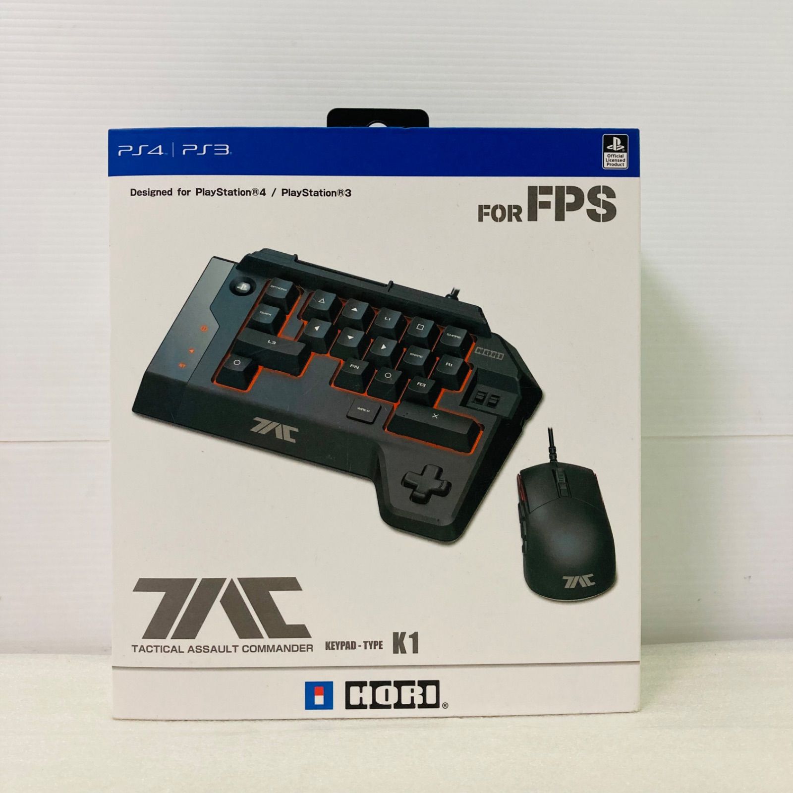 ゲーミングキーパッド TACTICAL ASSAULT COMMANDER K1 TAC k1 PC-STYLE