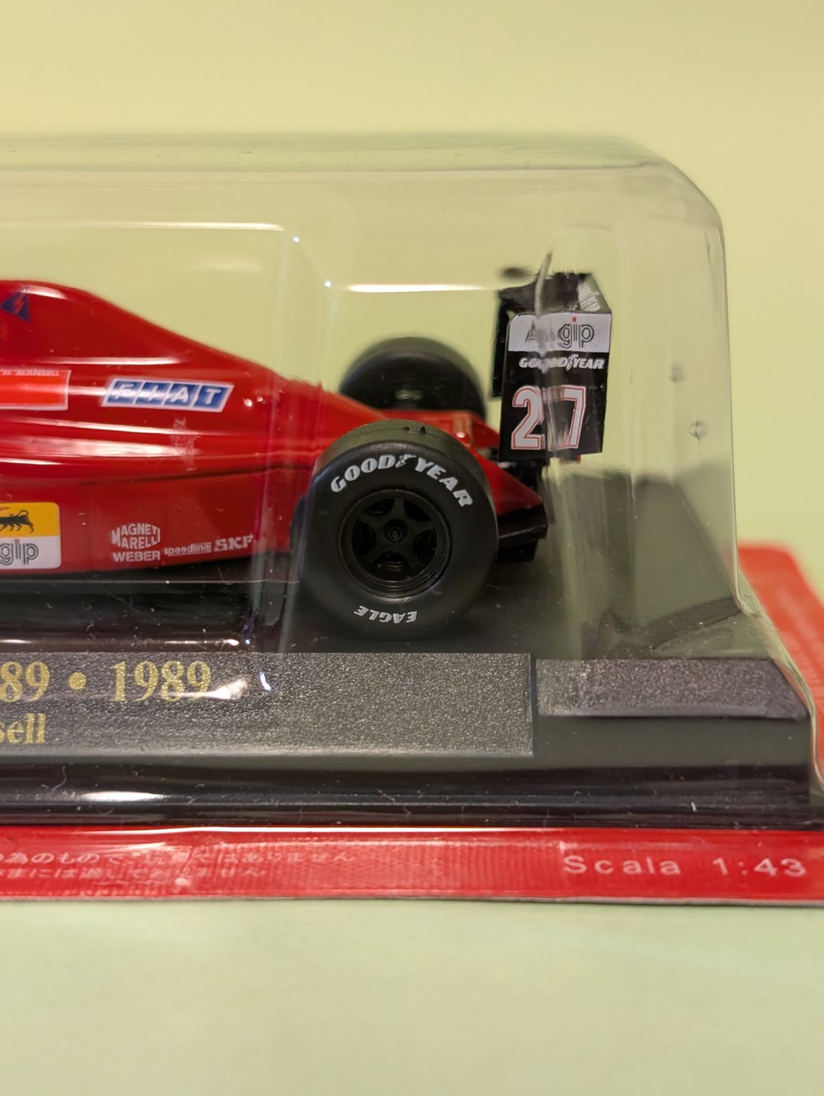 未開封 1/43 フェラーリF189 アシェット フェラーリF1コレクション