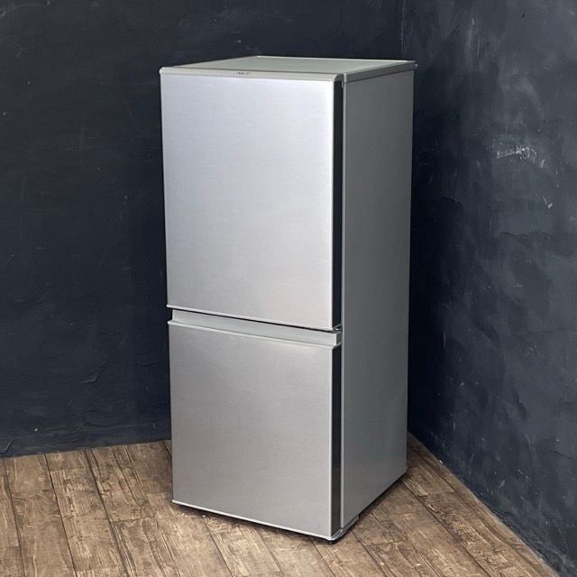 AQUA ノンフロン冷凍冷蔵庫　2021年製　AQR- 13K 2ドア冷蔵庫 AQUA アクア AQR-13K 2021年製 ノンフロン冷凍冷蔵庫 冷蔵庫 単身用