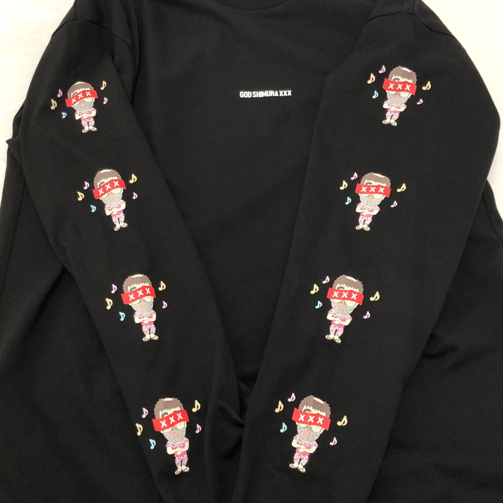 志村けんの大爆笑展　GOD SELECTIONXXX 変なおじさんロングTシャツ 志村けん x GOD SELECTION XXX L/S Tee Lサイズ 変なおじさん