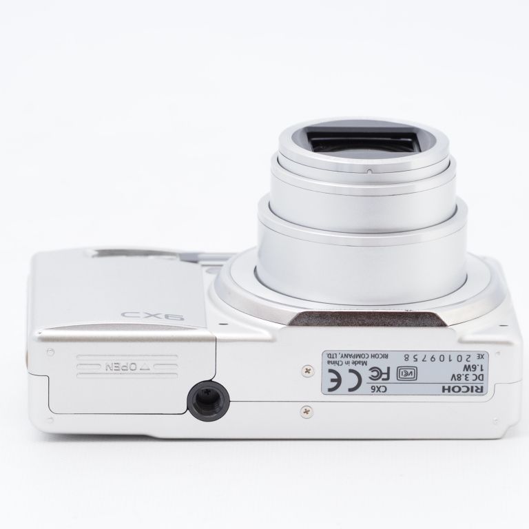 RICOH リコー デジタルカメラ CX6シルバー CX6-SL - カメラ本舗