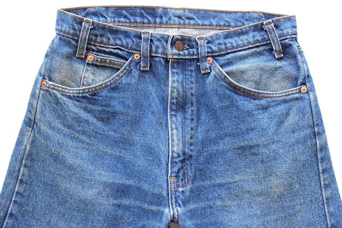 90s Levi’s 505 アメリカ製 ヒゲ W34 デニム 80s USA製 Levi'sリーバイス 505 デニムパンツ ヒゲ W32 L30