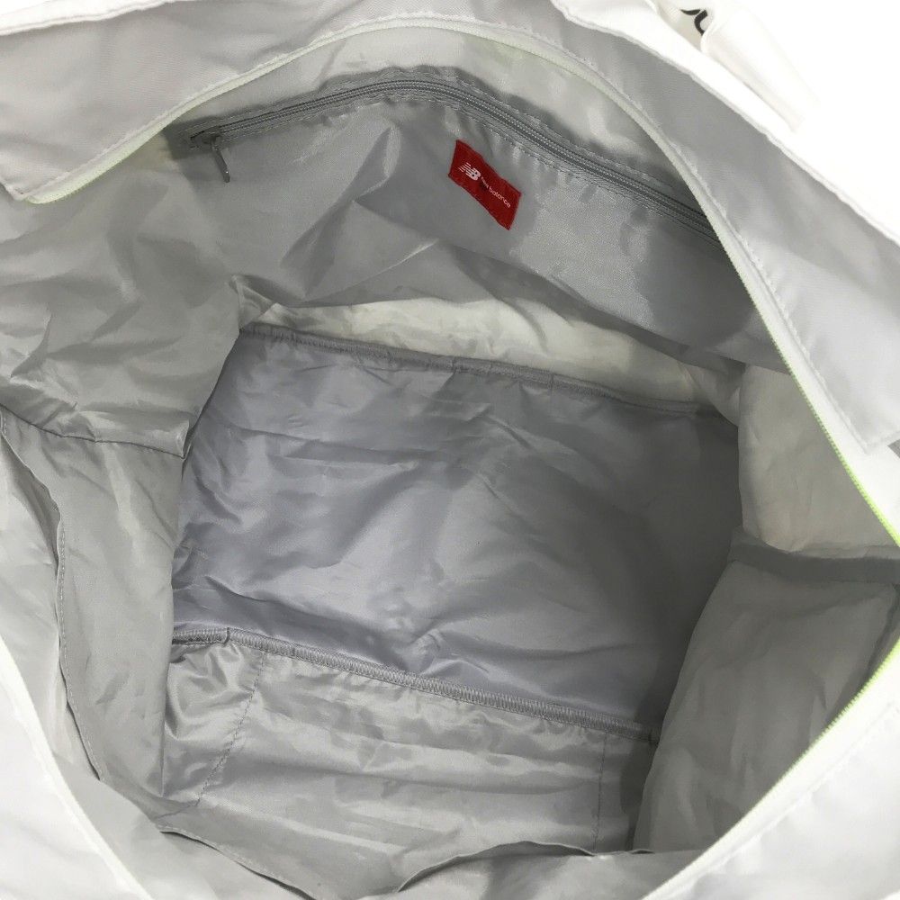 NEW BALANCE ニューバランス ロッカーバッグ トートバッグ ホワイト系