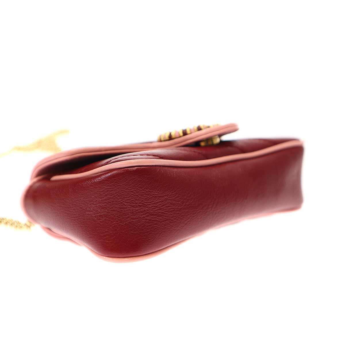 GUCCI グッチ GGマーモント スーパーミニショルダーバッグ 574969