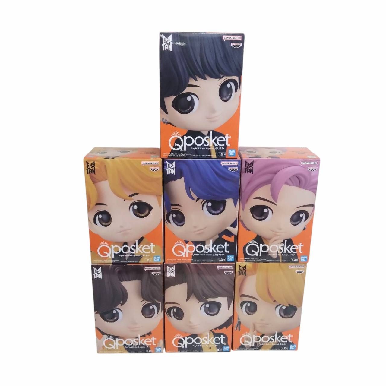 ◇【新品未開封品】TinyTAN Butter Qposket B 全7種 BTS