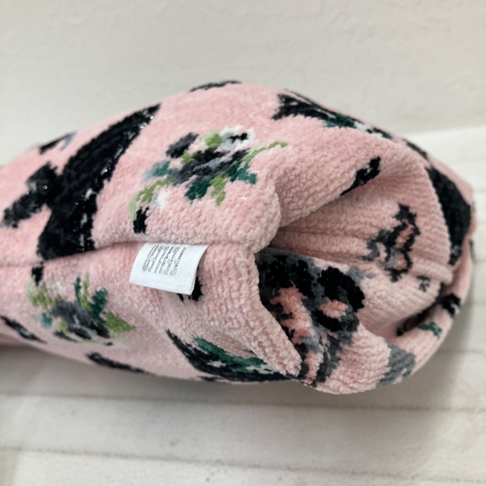 5417 美品 FEILER フェイラー スワンレイク ピンク 巾着 ポーチ 小物