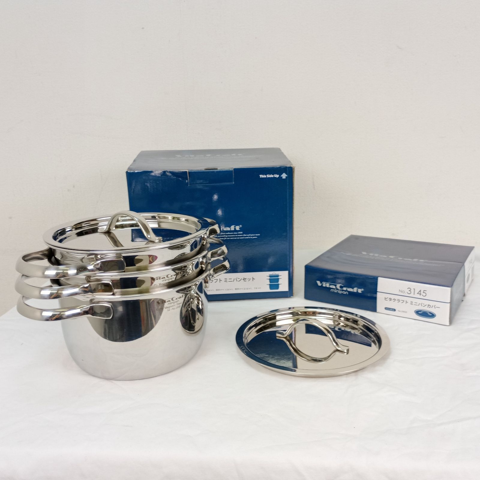 1410 VitaCraft ビタクラフト ミニパンセット 両手鍋 料理 調理器具 キッチン き