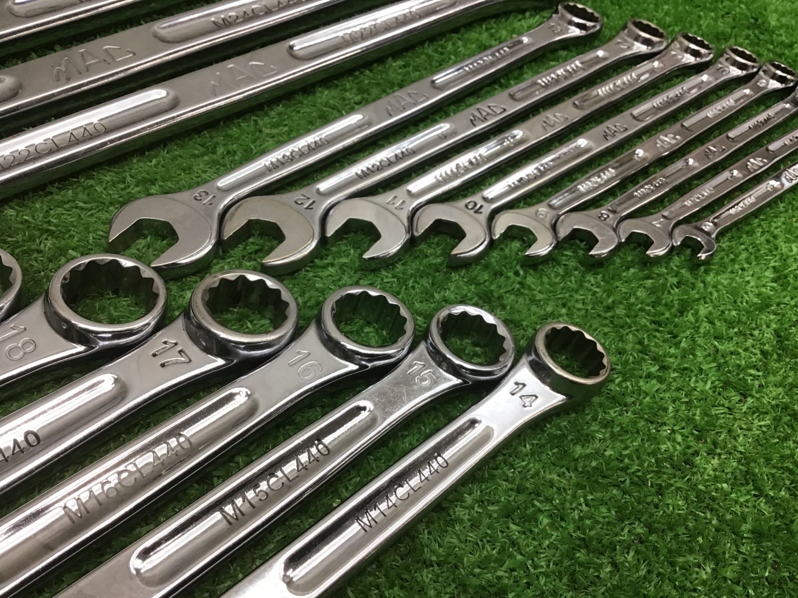 マックツール♪6～32mm♪19pcs.コンビネーションレンチセットCL440 ♪アクトツール富山店♪BR