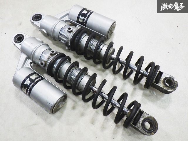 【実動外し ストア出品】スズキ 純正 GSX250 GSX250S 刀 カタナ KATANA リア ショック サスペンション 別タンク式 左右 2本 減衰調整 棚