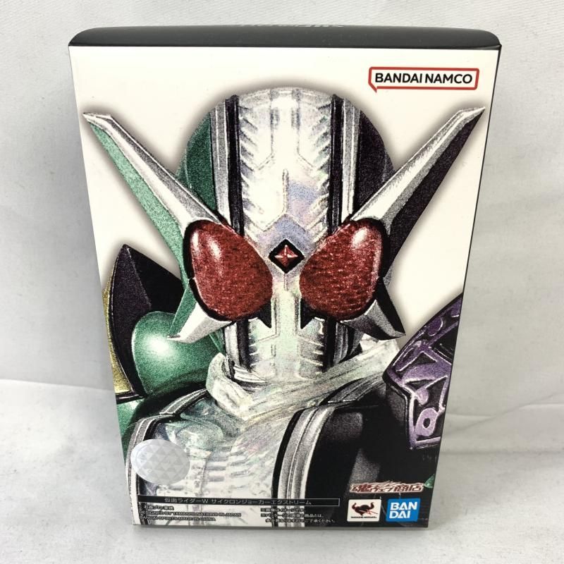 【】開封)S.H.Figuarts (真骨彫製法) 仮面ライダーW サイクロンジョーカーエクストリーム[91]