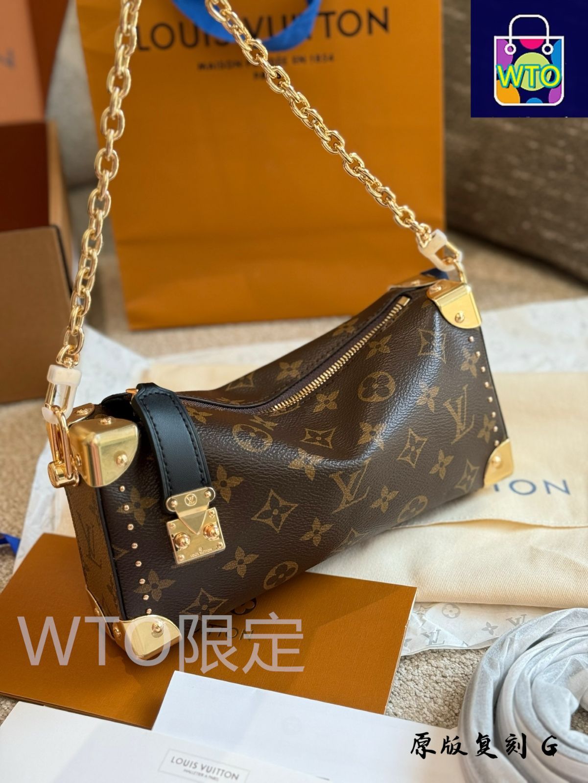 今日WTO】Louis Vuitton ルイヴィトン スリムトランク 伝統的な