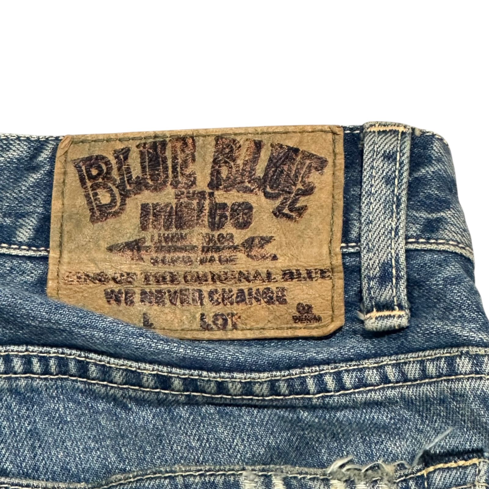 BLUE BLUE(ブルーブルー) Patchwork Remake Denim Pants パッチワーク