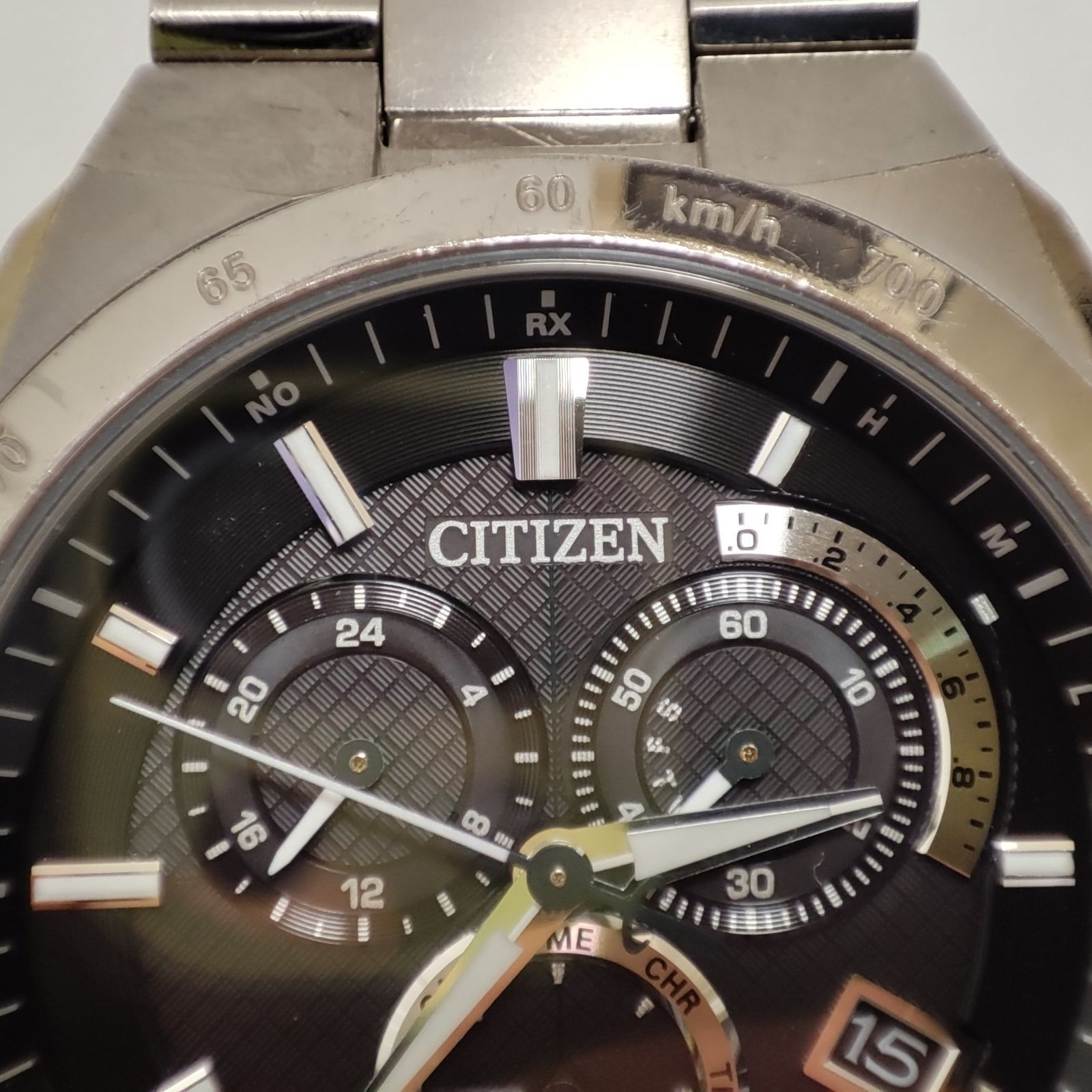 CITIZEN 腕時計 ATTESA アテッサ 電波時計 AT3010-55E ATTESA（CITIZEN