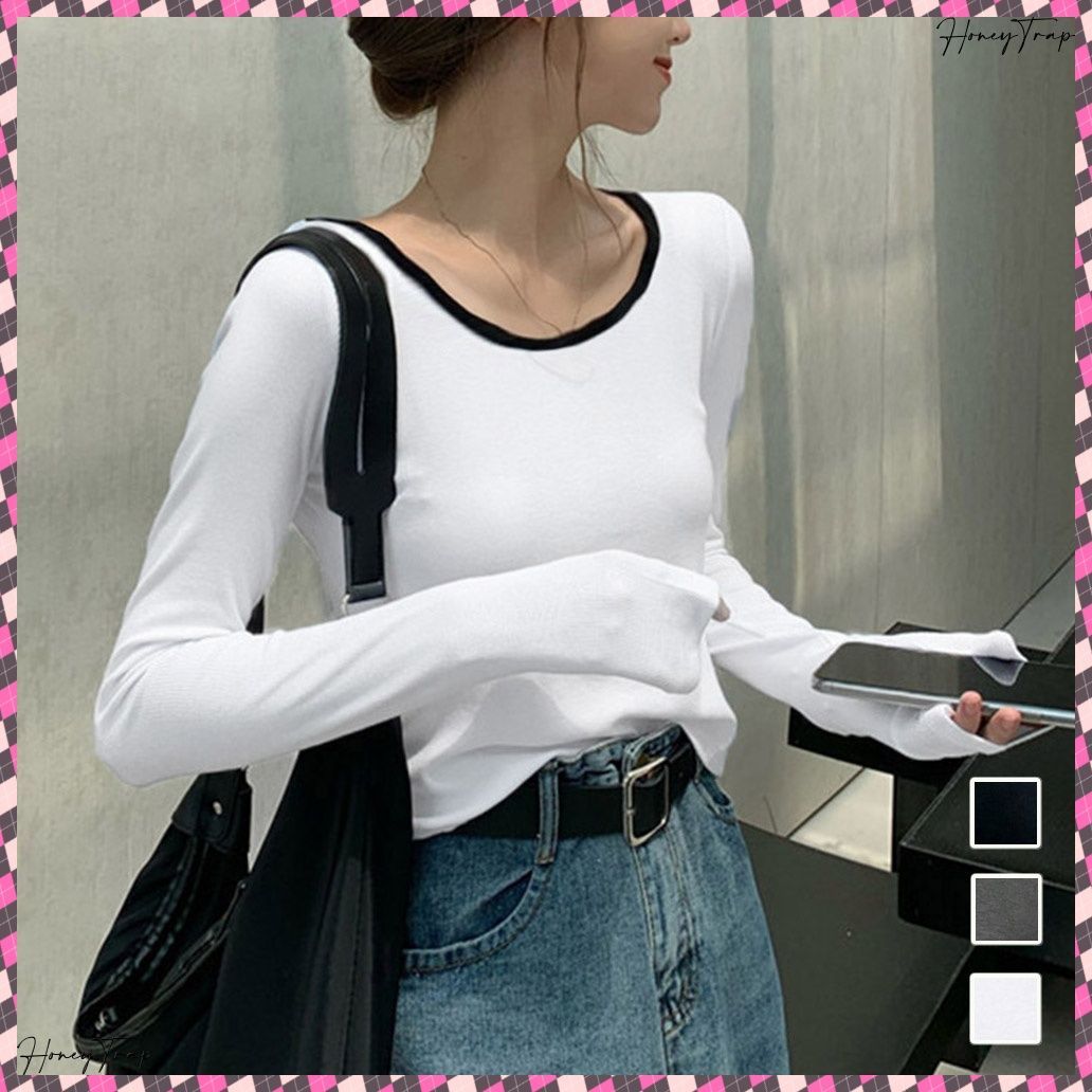 長袖Tシャツ レディース秋服 カットソー トップス シンプル カットソー 