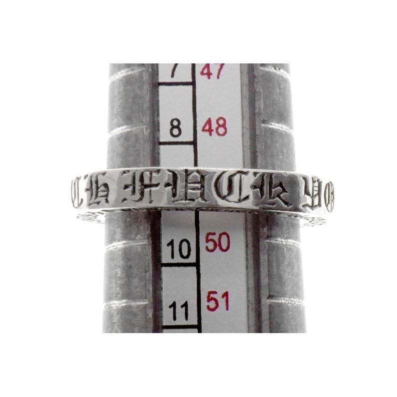 クロムハーツ Chrome Hearts 3mm SPACER PLN/スペーサープレーン サイズ:15.5号 シルバーリング 中古 NO05 CHROME HEARTS クロムハーツ 3mm SPACER FUCKYOU 3mm スペーサー