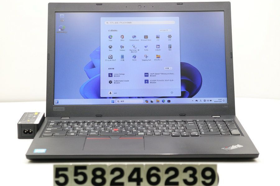 Lenovo ThinkPad L580 Core i3 8130U 2.2GHz/8GB/256GB(SSD)/15.6W/FWXGA(1366x768)/Win11 【558246239】