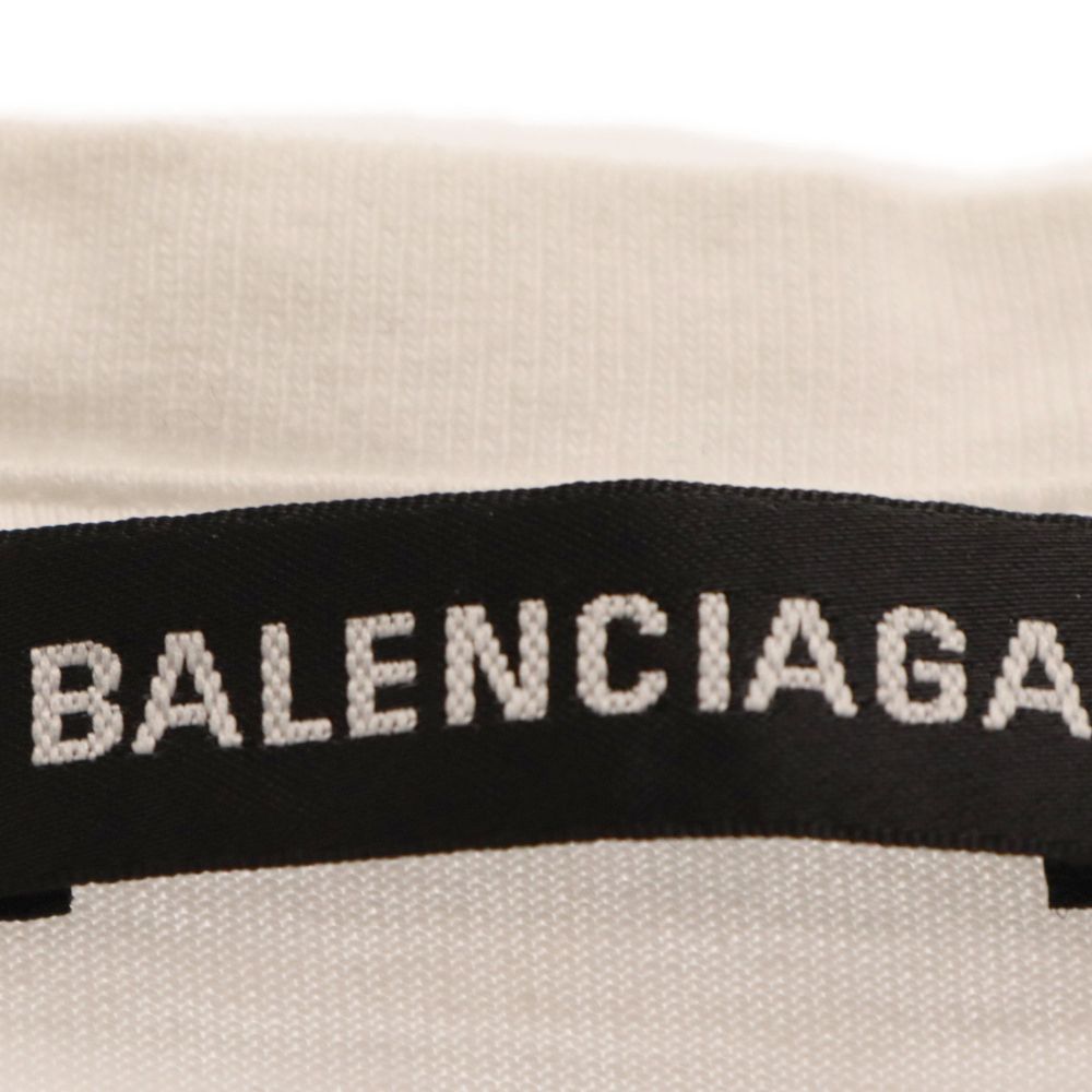 BALENCIAGA (バレンシアガ) 19AW BBロゴプリントオーバーサイズ半袖T  