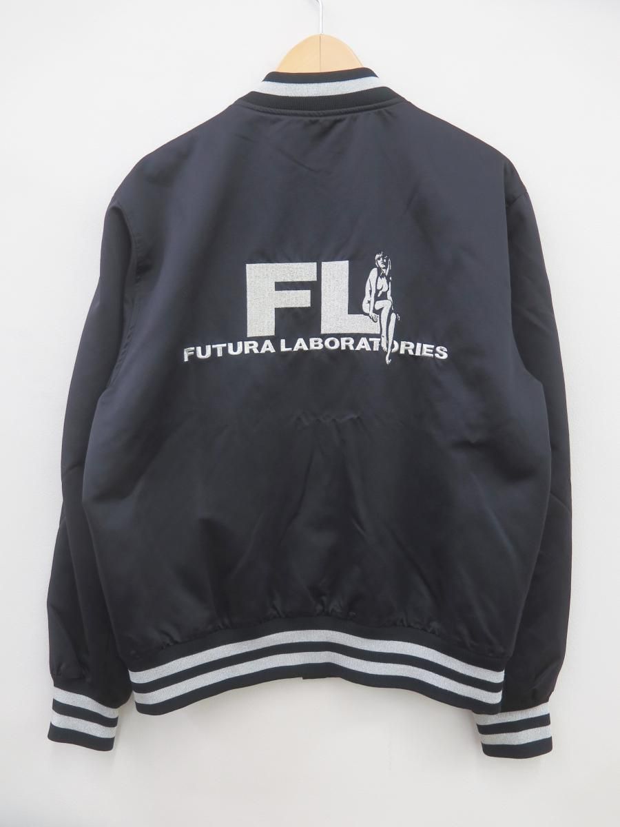 HYSTERIC GLAMOUR×FUTURA ヒステリックグラマー/フューチュラ 02193AB18 19AW サテンジャケット　L