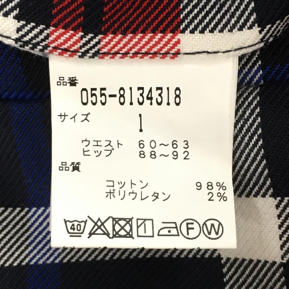 ☆SALE価格☆【超美品】パーリーゲイツ スカート ネイビー×レッド