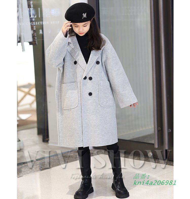 ダブルフェイスウール コート