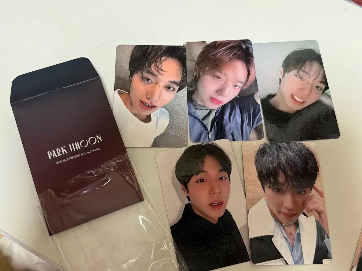 PARK JIHOON パクジフン　トレカ　ファンミ パク・ジフン(PARK JIHOON) 2022 年 タイ ファンミーティング