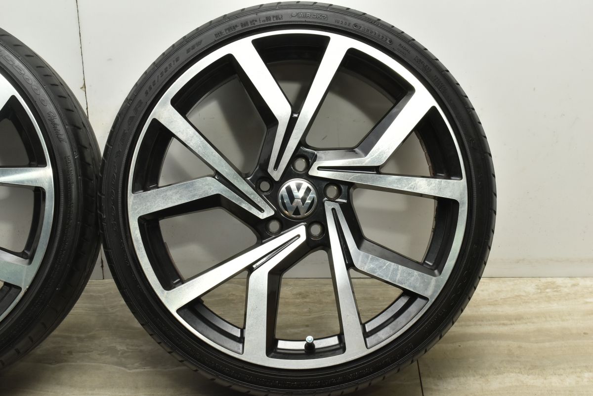 VW ゴルフサイズ】EMN GERMANY 19in 8J +45 PCD112 2022年製 