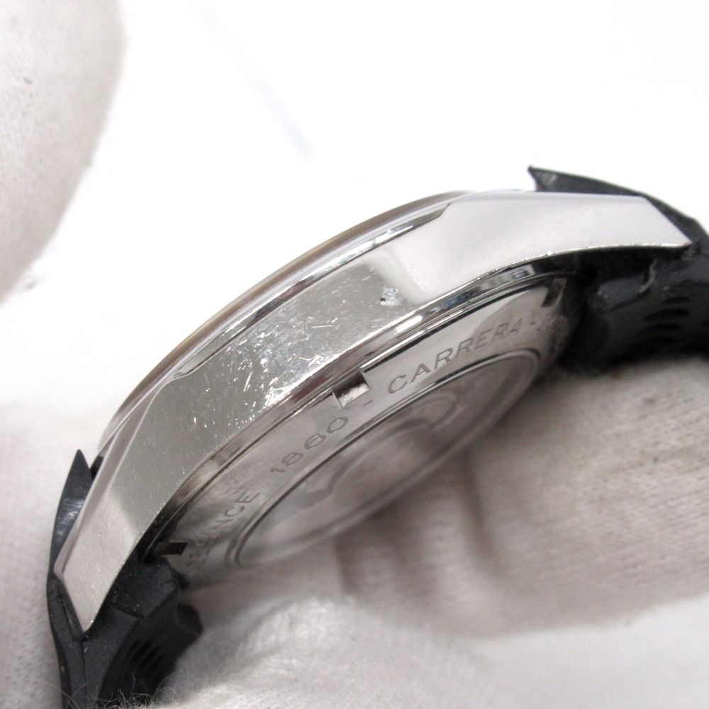 KR33251 タグホイヤー 腕時計 自動巻き カレラ キャリバー5 WV211A-0 白系文字盤 メンズ TAG HEUER中古