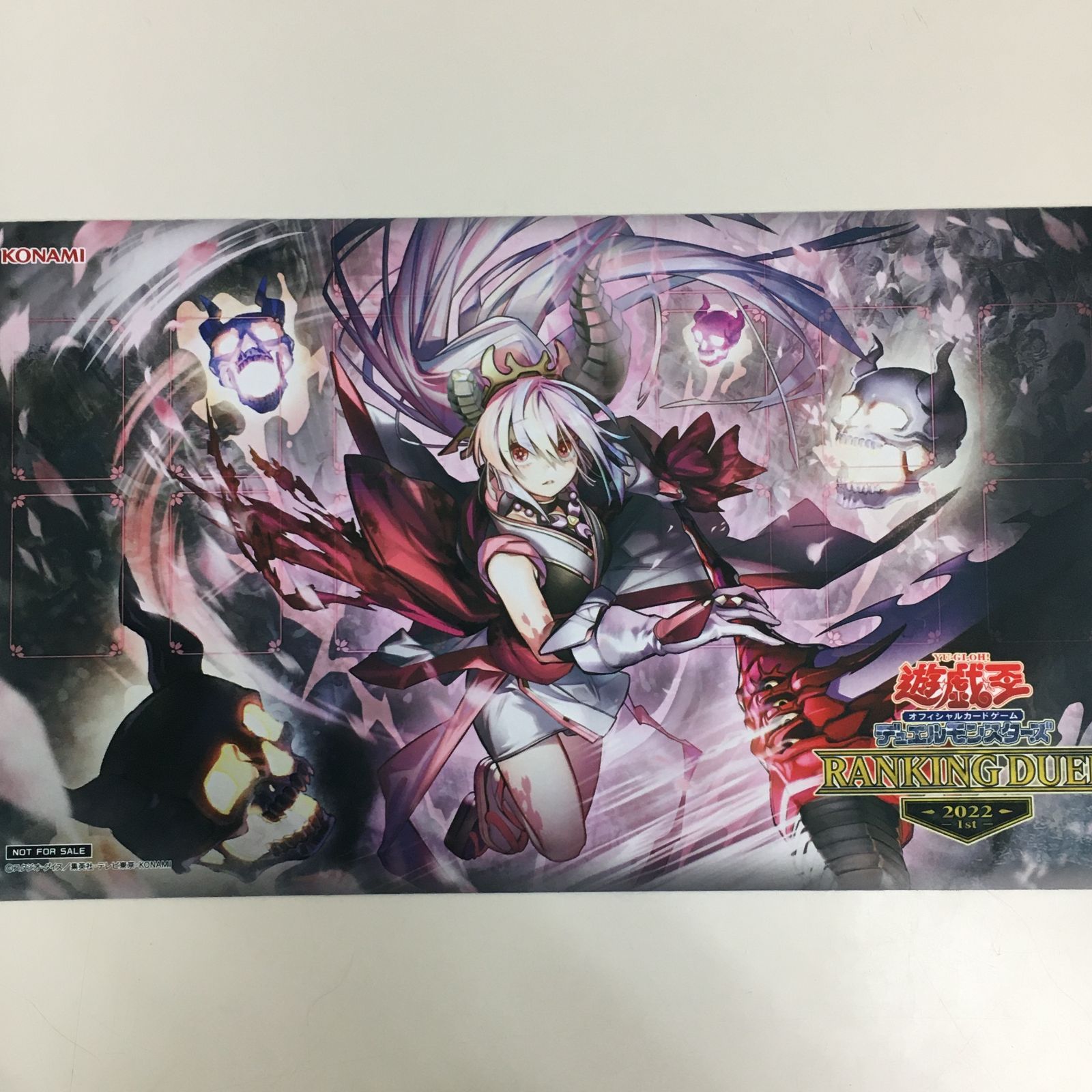 遊戯王 現世離レ カクリヨノチザクラ プレイマット 2022 1st