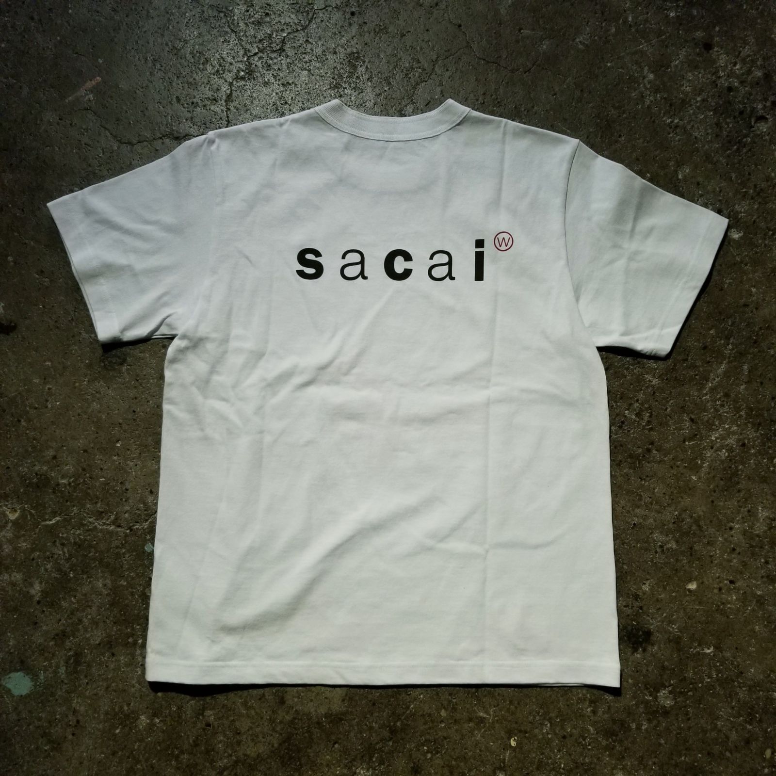 【美品】sacai WATPS Tシャツ サイズ2 Mサイズ　25SS 4 白 SACAI x WTAPS Tシャツ 25SS サカイ ダブルタップス - メルカリ