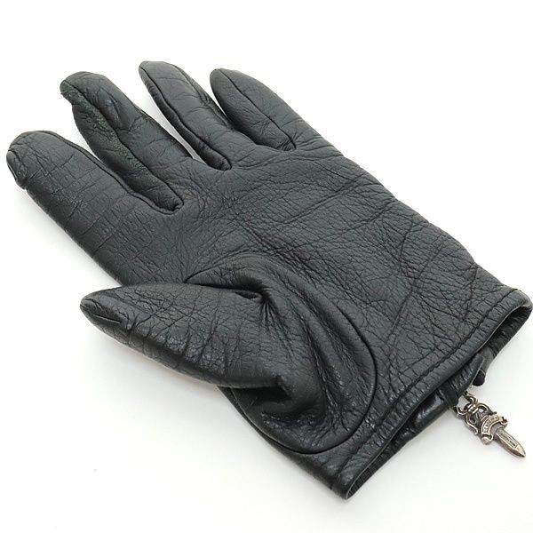 CHROME HEARTS 銀座店 クロムハーツ ダガージップ レザー グローブ