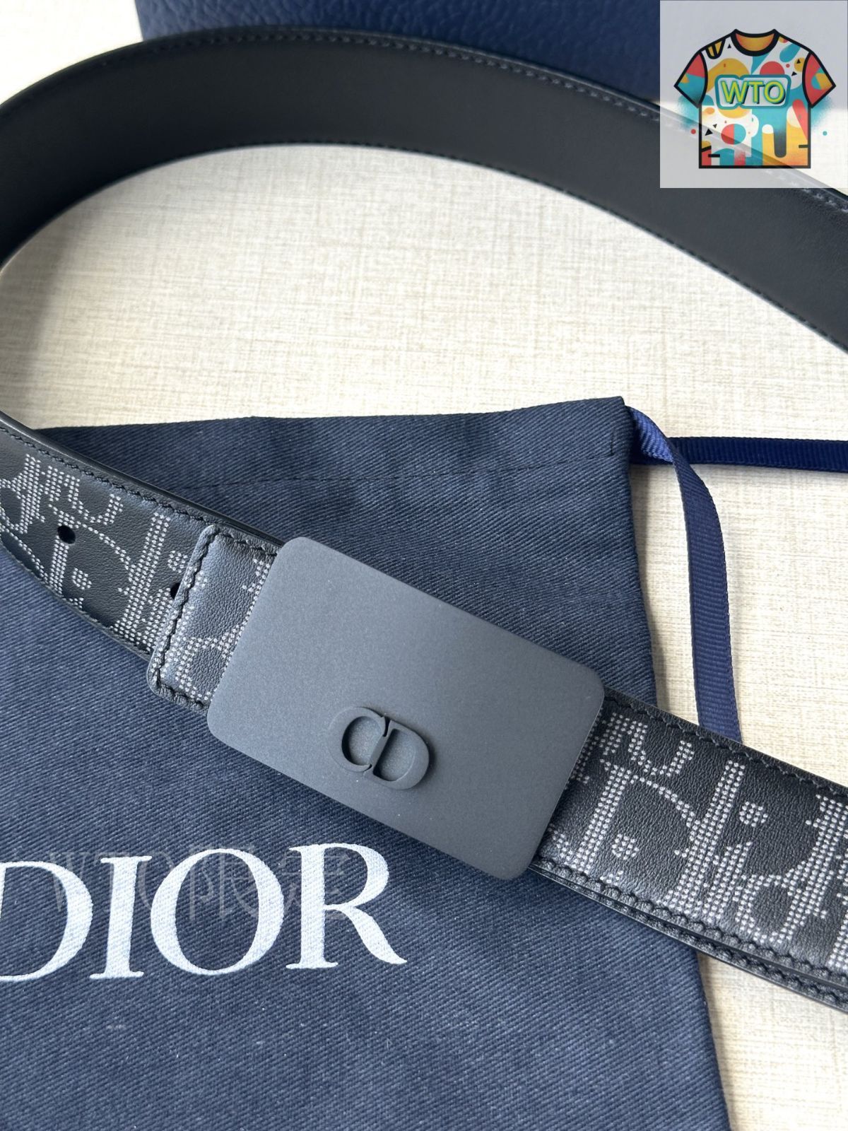 今日特価】Dior CD Icon メタルベルトバックル-1-2 - メルカリ