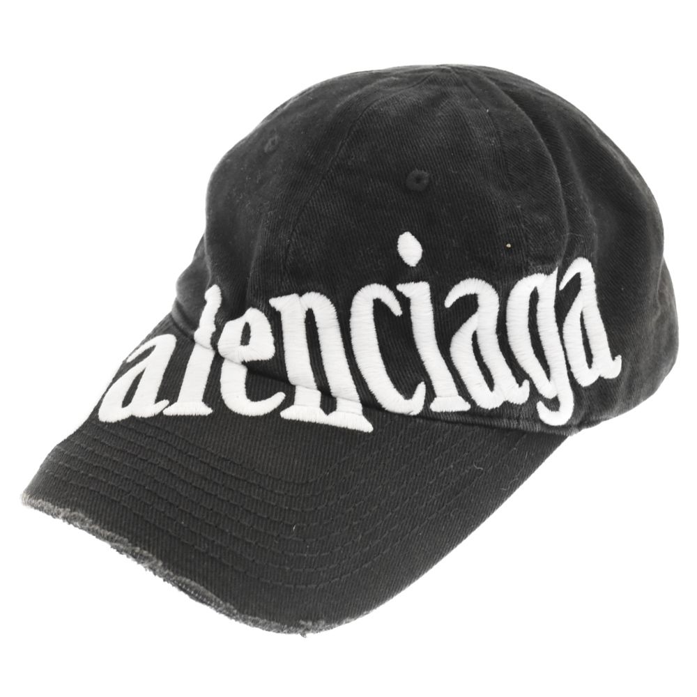 BALENCIAGA (バレンシアガ) 22SS ヴィンテージ加工ロゴ刺繍