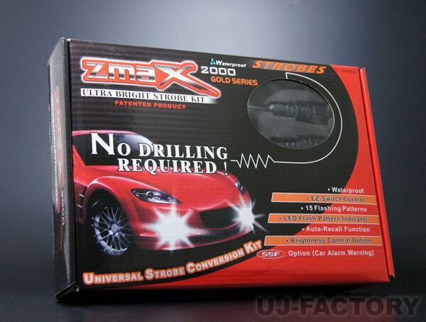 【最強！ストロボ】 Z・MAX2000 （特許取得済）15パターンのフラッシュ！