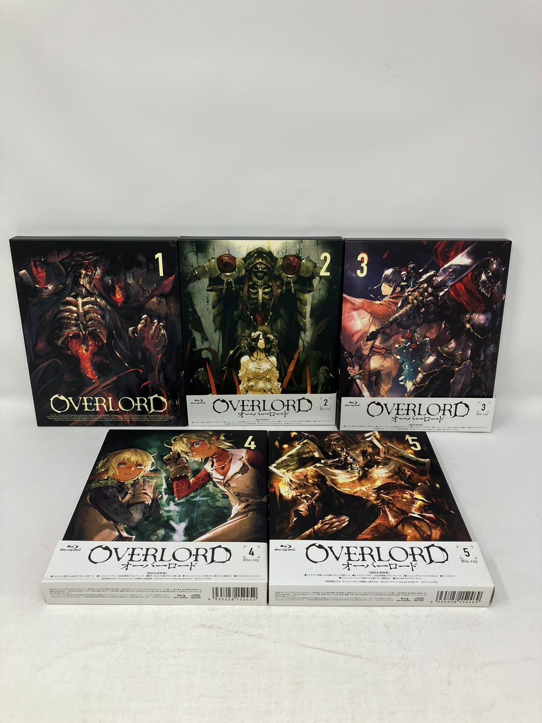 オーバーロード 1期 Blu-ray 1~5 巻 セット 収納 BOX 小説 付 / OVERLORD オバロ ブルーレイ 特典付 - メルカリ