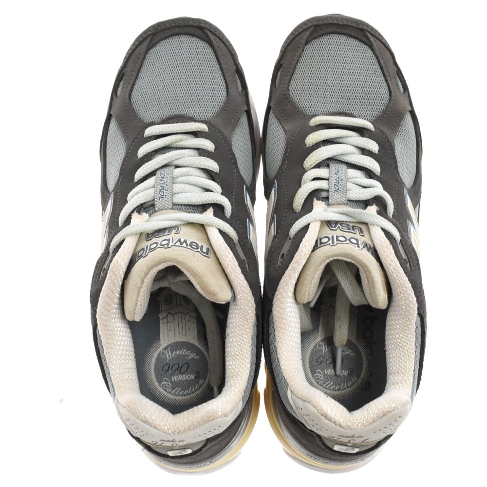 New Balance (ニューバランス) ×Kith 990V3 Steel Blue×キス 