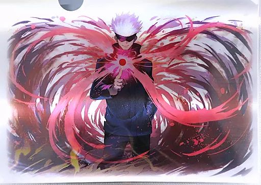 クリアファイル&アクリルスタンドセット五条悟パズドラコラボLoppiHMV限定