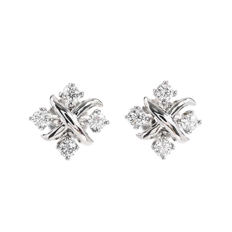 TIFFANY-Co. ティファニー ピアス ジャンシュランバージェ リン
