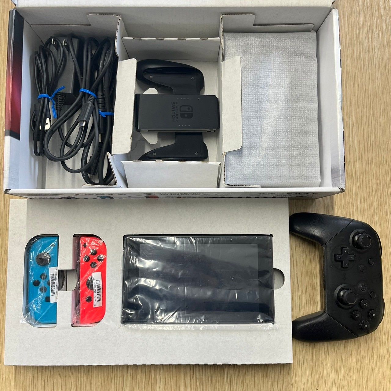 プロコン付き！】Nintendo Switch 本体 旧型 Joy-Con(L)ネオンブルー ...