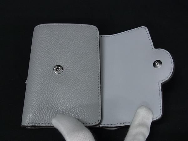 □極美品□ TORY BURCH トリーバーチ ロビンソン レザー 三つ折り 財布