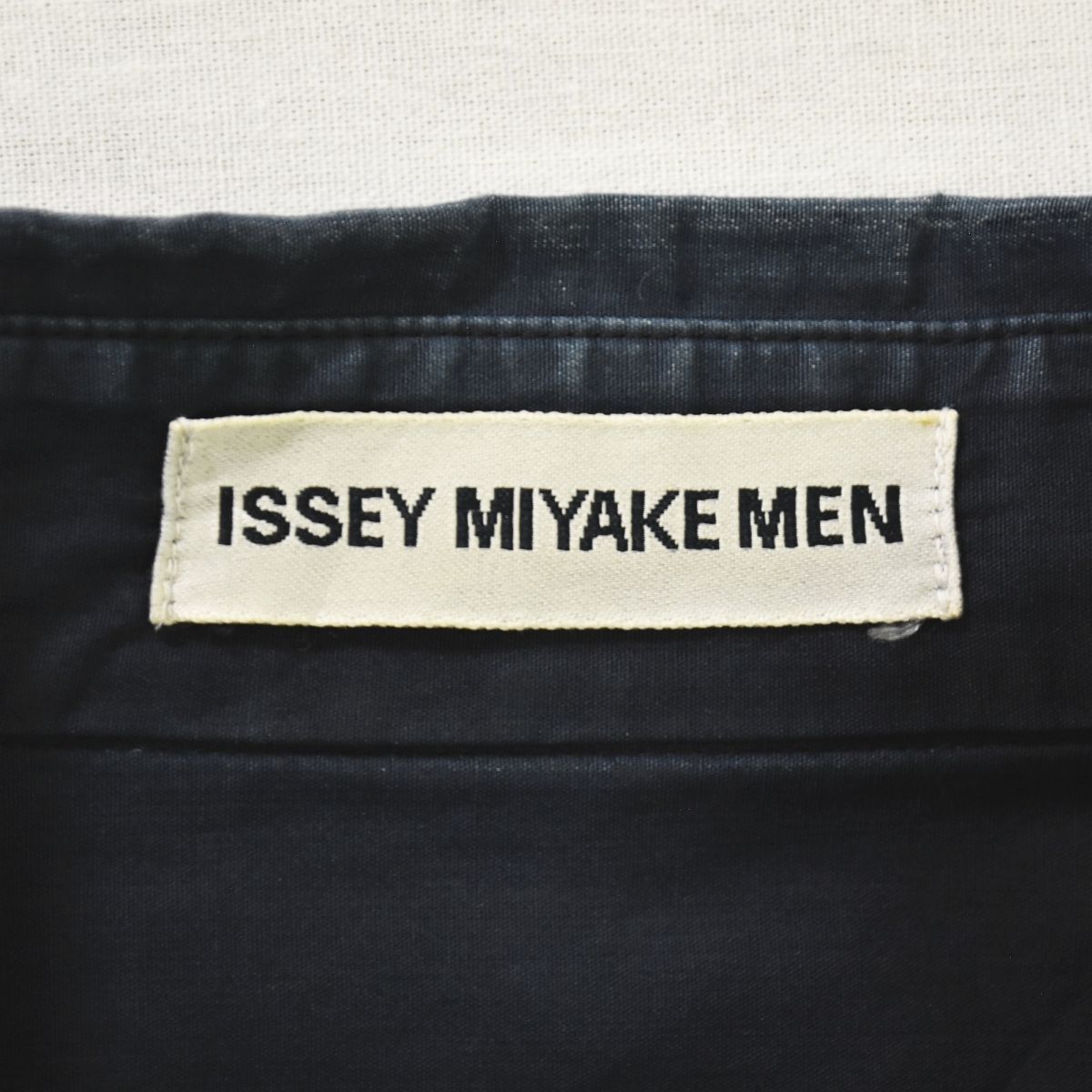 希少！　90sイッセイミヤケ　黒タグ　長袖シャツ 希少】 90s archive イッセイミヤケ メン ISSEY MIYAKE MEN 長袖