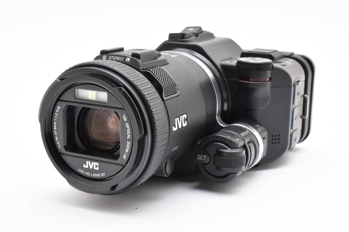 ☆極上品☆JVC GC-P100-B ハイビジョンメモリームービー ビデオカメラ
